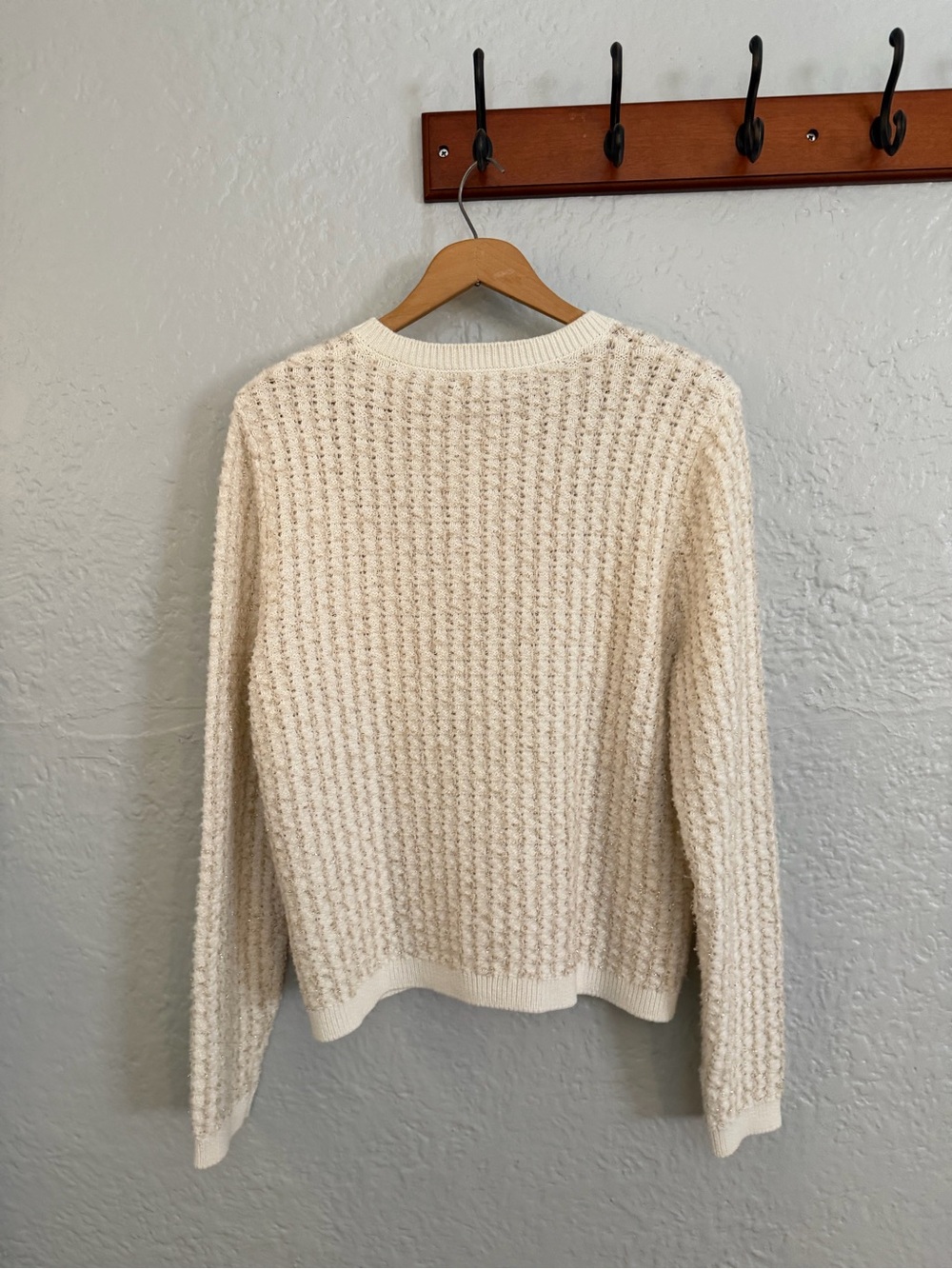 Knit lady jacket cardigan sweater - Picture 6 of 9